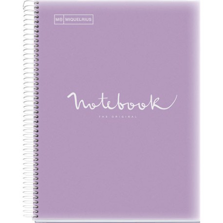 CUADERNO PROFESIONAL MIQUELRIUS EMOTIONS PP RAYA 120H LAVA