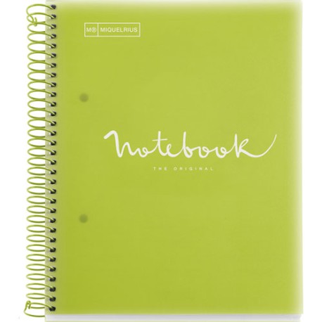 Cuaderno Forma Francesa 120 Hojas Limón