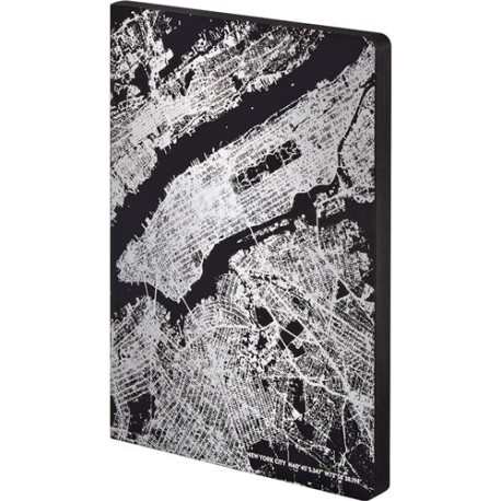 Libreta Nuuna Nyc Silver Puntos 176 Hojas