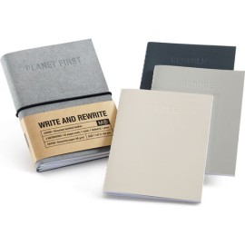 Libreta Miquelrius A6 Just Black Con 3 Unidades