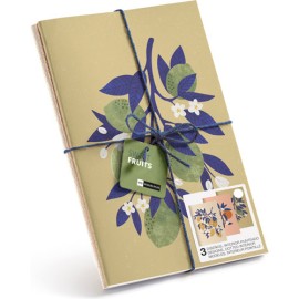 Libreta Puntos Miquelrius A5 Fruits Con 3 Piezas