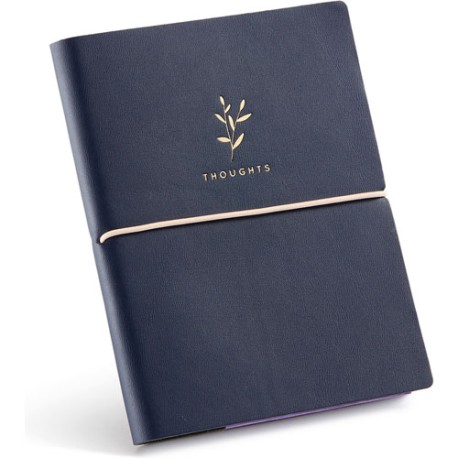 Libreta Blanca Miquelrius A6 Butterfly Azul