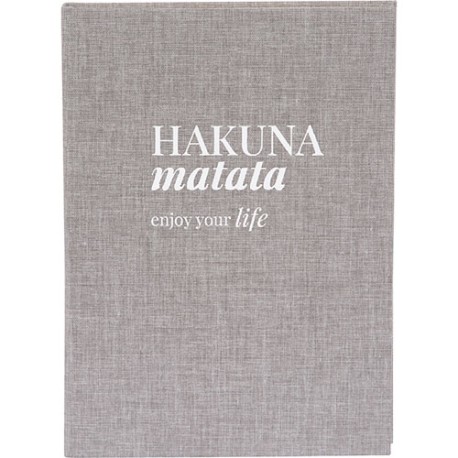Libreta Goldbuch linum light green 15x20cm