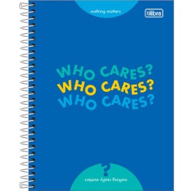 Cuaderno universitario espiral Tilibra 4Fun 160 hojas de raya