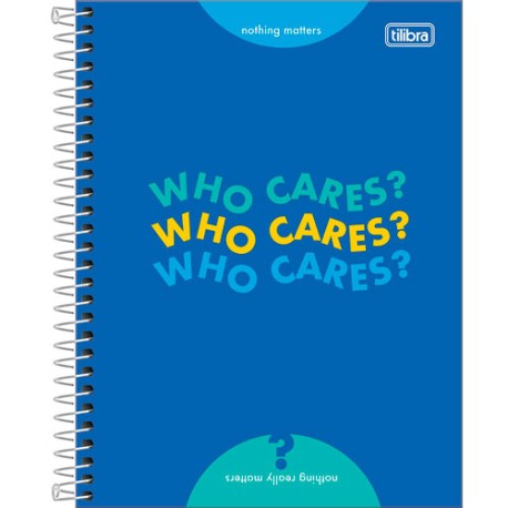 Cuaderno universitario espiral Tilibra 4Fun 160 hojas de raya