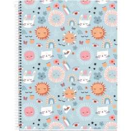 CUADERNO PROFESIONAL MIQUELRIUS SUN VIBES DB RAYA 140 HOJAS