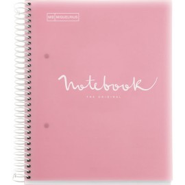 Cuaderno Forma Francesa 120 Hojas Rosa