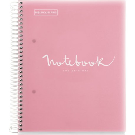 Cuaderno Forma Francesa 120 Hojas Rosa