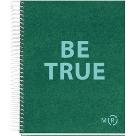 CUADERNO FORMA FRANCESA MIQUELRIUS BE ECO RAYA 80 HOJAS ESMERALDA