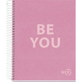 CUADERNO FORMA FRANCESA MIQUELRIUS BE ECO DOTS 80 HOJAS ROSA