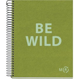 CUADERNO FORMA FRANCESA MIQUELRIUS BE ECO DOTS 80 HOJAS OLIVA