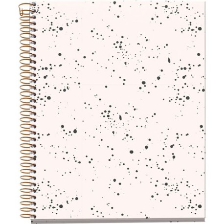 CUADERNO FORMA FRANCESA MIQUELRIUS B&W SPOTS DB RAYA 120 HOJAS