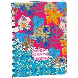 CUADERNO PROFESIONAL BUSQUETS FLAMENCO CUADRO CHICO 80 HOJAS