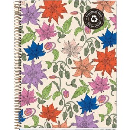 CUADERNO PROFESIONAL MIQUELRIUS VINTAGE LILY DB PROF 5MM 120 HOJAS