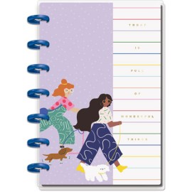 Cuaderno College The Happy Planner Growin Mini Coll Dots 60 Hojas