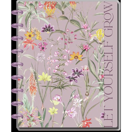 Cuaderno College The Happy Planner Fresh Botanicals Coll Dots 60 Hojas