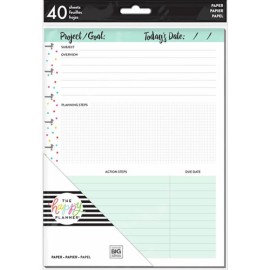 REPUESTO PARA AGENDA THE HAPPY PLANNER MED FILL 12.1X27CM 40 HOJAS