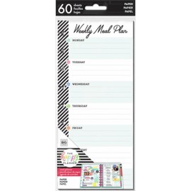 REPUESTO PARA AGENDA THE HAPPY PLANNER HALF SHEET 10.5X23CM 60 HOJAS