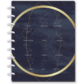 Cuaderno College The Happy Planner Zodiac Dots 80 Hojas