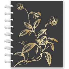Cuaderno College The Happy Planner Vintage Florals Dots 80 Hojas