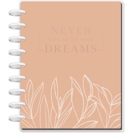 Cuaderno College The Happy Planner Neutral Farmhouse Dots 80 Hojas