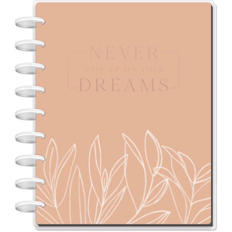 Cuaderno College The Happy Planner Neutral Farmhouse Dots 80 Hojas