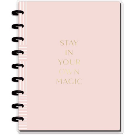Cuaderno College The Happy Planner Blushin Classic Dots 80 Hojas