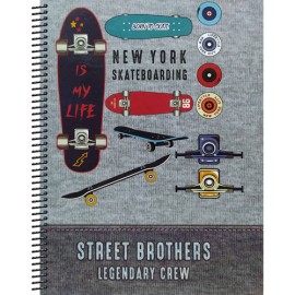 CUADERNO PROFESIONAL SENFORT SKAT LEGEN ESP CUADRO CHICO 100 HOJAS