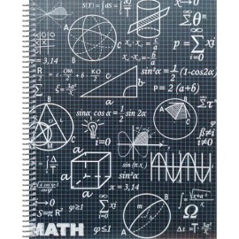 CUADERNO PROFESIONAL SENFORT MATHS NEGRO ESP CUADRO CHICO 100 HOJAS