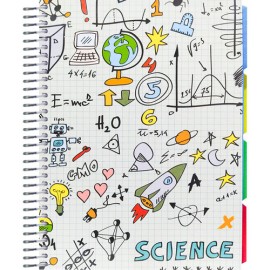 CUADERNO FORMA FRANCESA SENFORT MATHS BLANCO ESP CUADRO CHICO 120 HOJAS