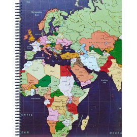 CUADERNO PROFESIONAL SENFORT MAPA MARINO ESP CUADRO CHICO 100 HOJAS