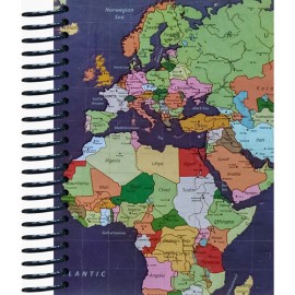 LIBRETA DE APUNTES SENFORT MAPA MARINO BOOK MIX 120 HOJAS
