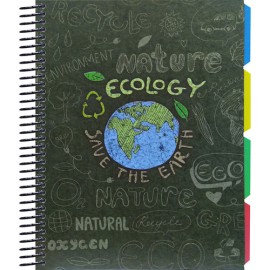 CUADERNO FORMA FRANCESA SENFORT ECOLOGY VDE ESP CUADRO CHICO 120 HOJAS