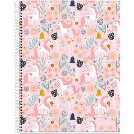 CUADERNO PROFESIONAL MIQUELRIUS UNICORN DB RAYA 120 HOJAS