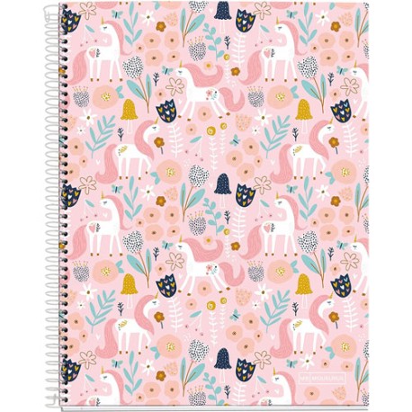 CUADERNO PROFESIONAL MIQUELRIUS UNICORN DB RAYA 120 HOJAS