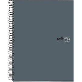 Cuaderno Pasta Dura Miquelrius Original Grafito 5mm 120 hojas