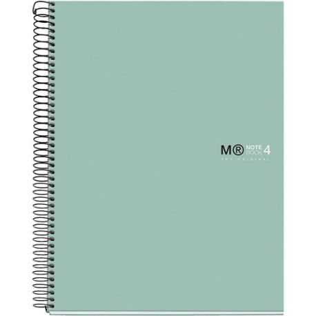 Cuaderno Pasta Dura Miquelrius Original Aqua 5mm 120 hojas