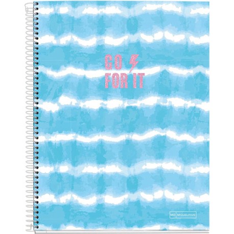 CUADERNO PROFESIONAL MIQUELRIUS GO FOR IT DB RAYA 140 HOJAS