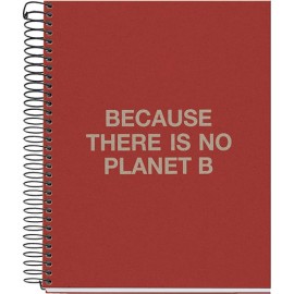 CUADERNO FORMA FRANCESA PASTA DURA MIQUELRIUS ECOALF ROJO CUADRO CHICO 5MM 120 HOJAS