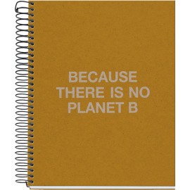 CUADERNO FORMA FRANCESA PASTA DURA MIQUELRIUS ECOALF MOSTAZA CUADRO CHICO 5MM 120 HOJAS