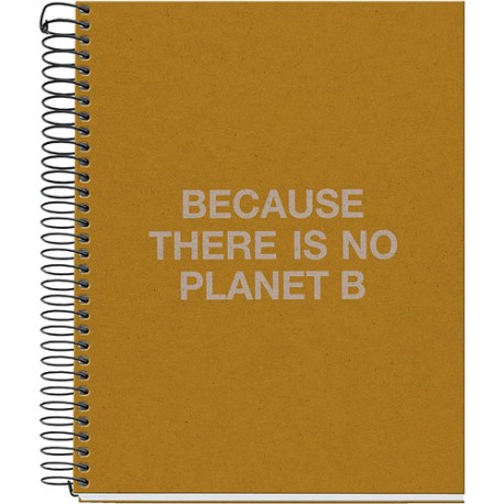 CUADERNO FORMA FRANCESA PASTA DURA MIQUELRIUS ECOALF MOSTAZA CUADRO CHICO 5MM 120 HOJAS