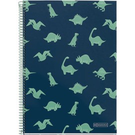 Cuaderno Miquelrius Dinoworld DB 4mm 80 hojas