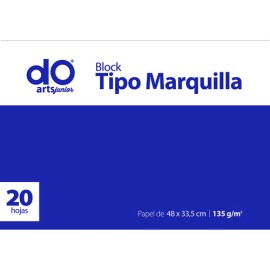 BLOCK DE DIBUJO DO ARTS JR 33X48CM 20 HOJAS