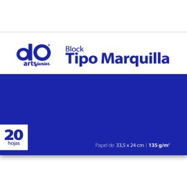 BLOCK DE DIBUJO DO ARTS JR 24X33CM 20 HOJAS