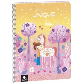 CUADERNO PROFESIONAL BUSQUETS UNIQUE RAYA 80 HOJAS