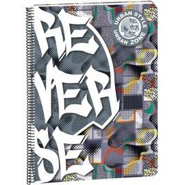 CUADERNO PROFESIONAL BUSQUETS REVERSE RAYA 80 HOJAS