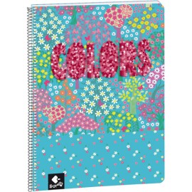 CUADERNO PROFESIONAL BUSQUETS COLORS CUADRO CHICO 80 HOJAS