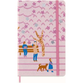 Libreta Moleskine 13X21 Sakura Banca Rosa Hb Pd