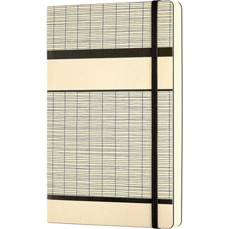 Libreta Castelli Tatami White Milk 13x21cm hojas raya