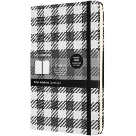 Libreta Moleskine 13X21 Blend Gde Chkpat Hr Pd
